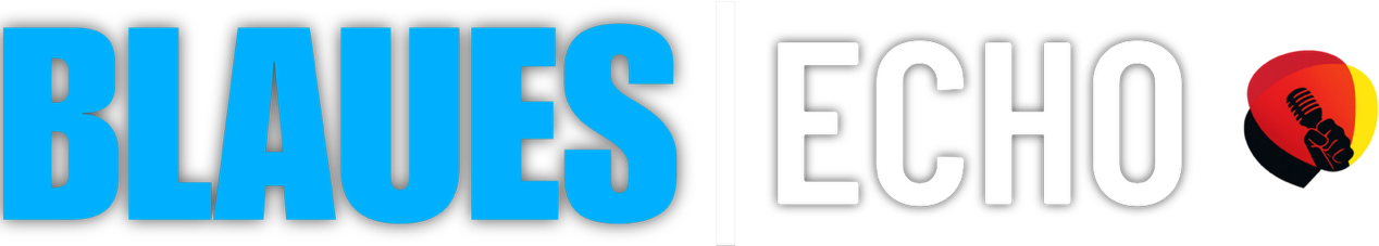 Blaues Echo